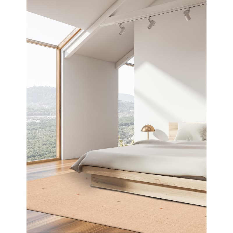 Kashkuli Gabbeh Tan Rug 7'10" x 11'0" - 7'10 x 11'0