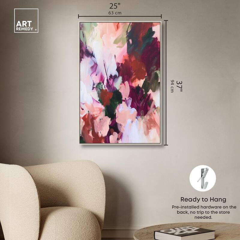 Adelas Garden I Canvas by Art Remedy