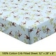 preview thumbnail 61 of 96, 3-Piece Cotton Toddler Sheet Set for Kids Boys & Girls (Animals, Fish, Sports, Floral)