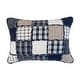 preview thumbnail 5 of 4, Donna Sharp Checkerboard Indigo Cotton Pieced Quilt Collection