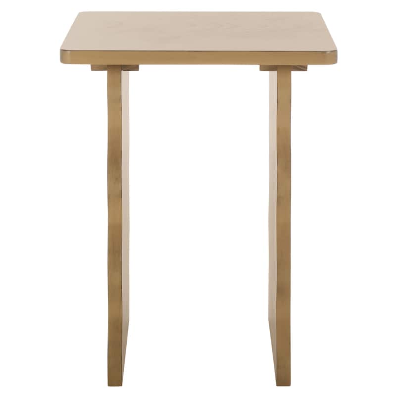 SAFAVIEH Preslyn Accent Table - 19"W x 19"D x 24"H - Desert Brown