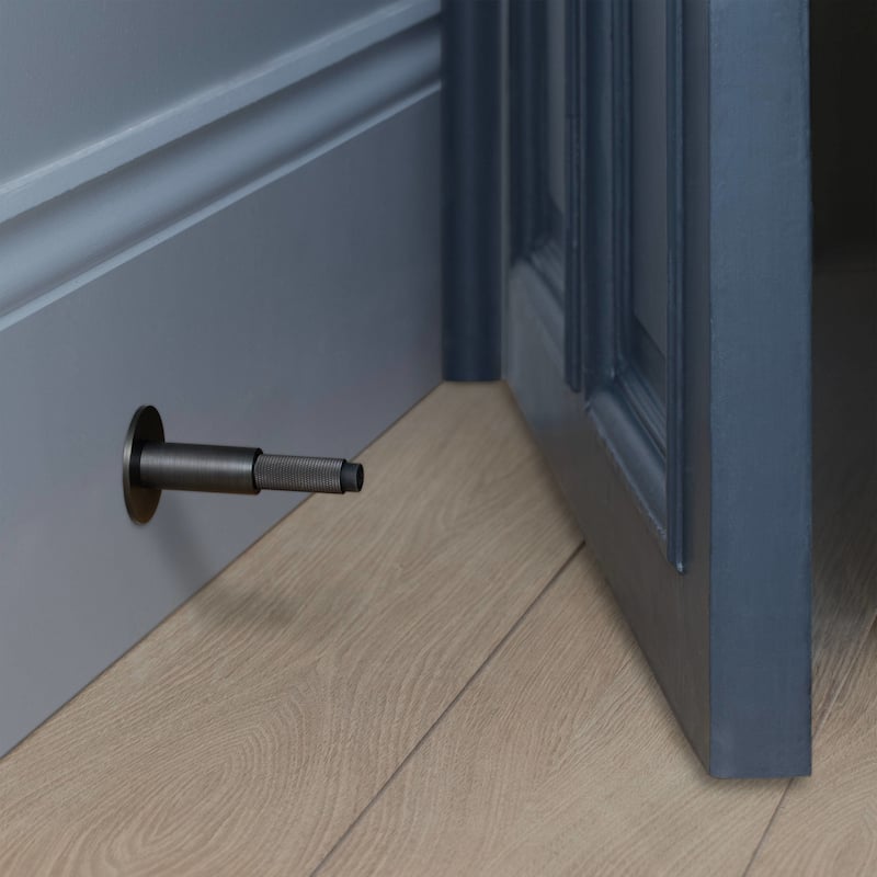 Buster + Punch NDS-09377 Cross 3-3/4" Long Baseboard Mounted Luxury