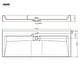 preview thumbnail 19 of 51, vidaXL Wash Basin Mineral Cast/Marble Cast White Washroom Sink Multi Sizes