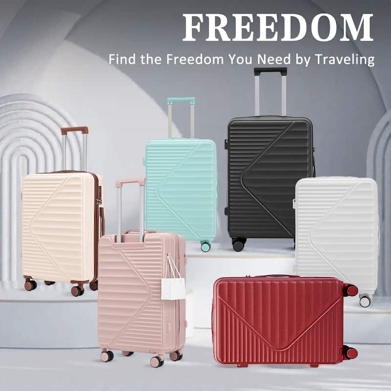 20"/24"/28" 3 pcs/set in ABS Spinner Wheel Luggage