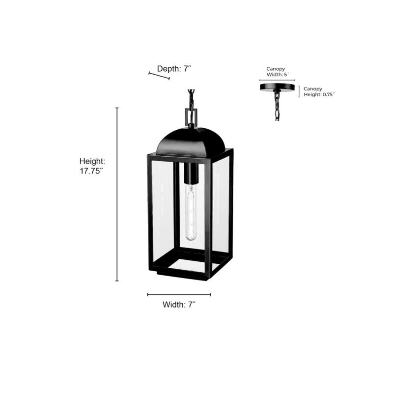 Millennium Lighting 194301 Beaufort 7" Wide Outdoor Mini Pendant