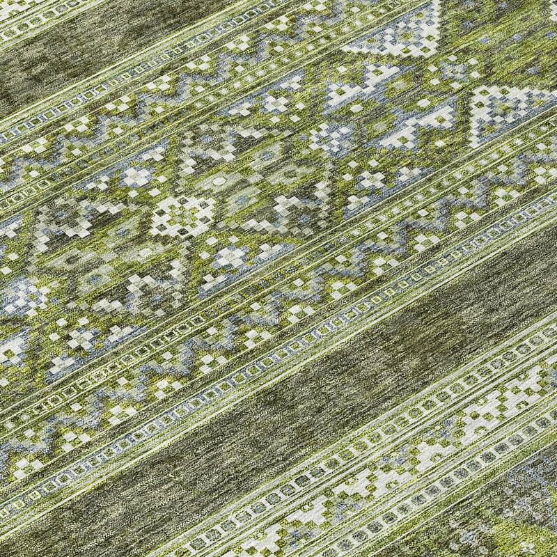 HomeRoots Southwestern Transitional Rectangle Outdoor Rug