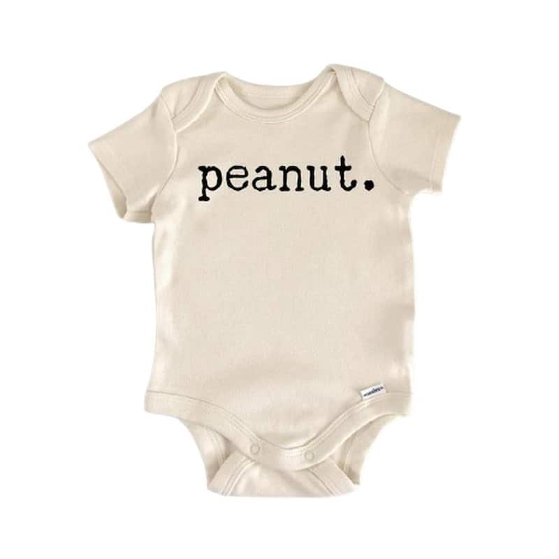 Little Peanut - Baby Boy Girl Clothes Infant Bodysuit Funny Cute Newborn