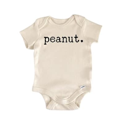 Little Peanut - Baby Boy Girl Clothes Infant Bodysuit Funny Cute Newborn