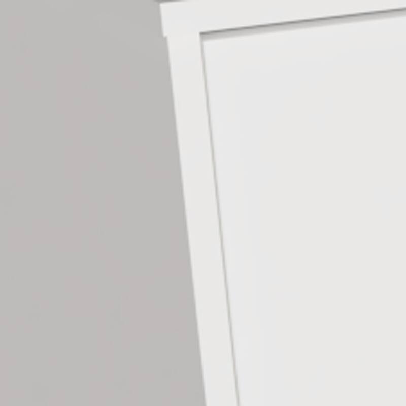 HomeRoots 30" White Three Drawer Dresser