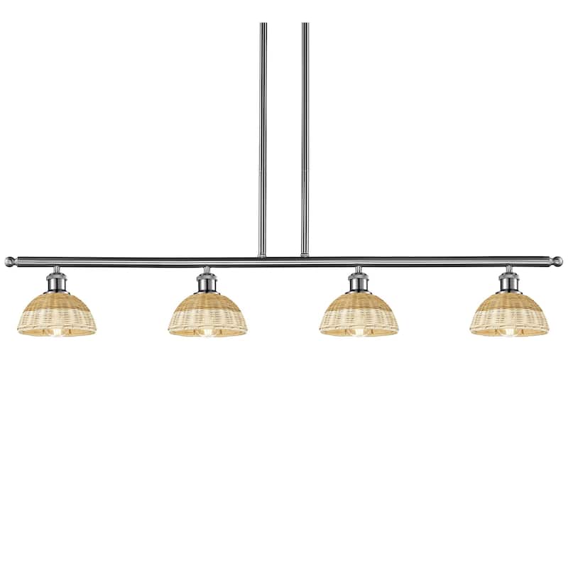 Innovations Lighting 516-4I-8-48 Bristol Natural II Linear Bristol - Brushed Satin Nickel / Natural