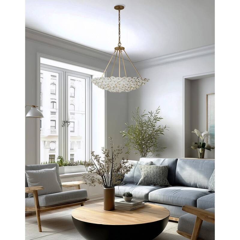 Metropolitan N1826 Coastlyn 6 Light 28" Wide Pendant