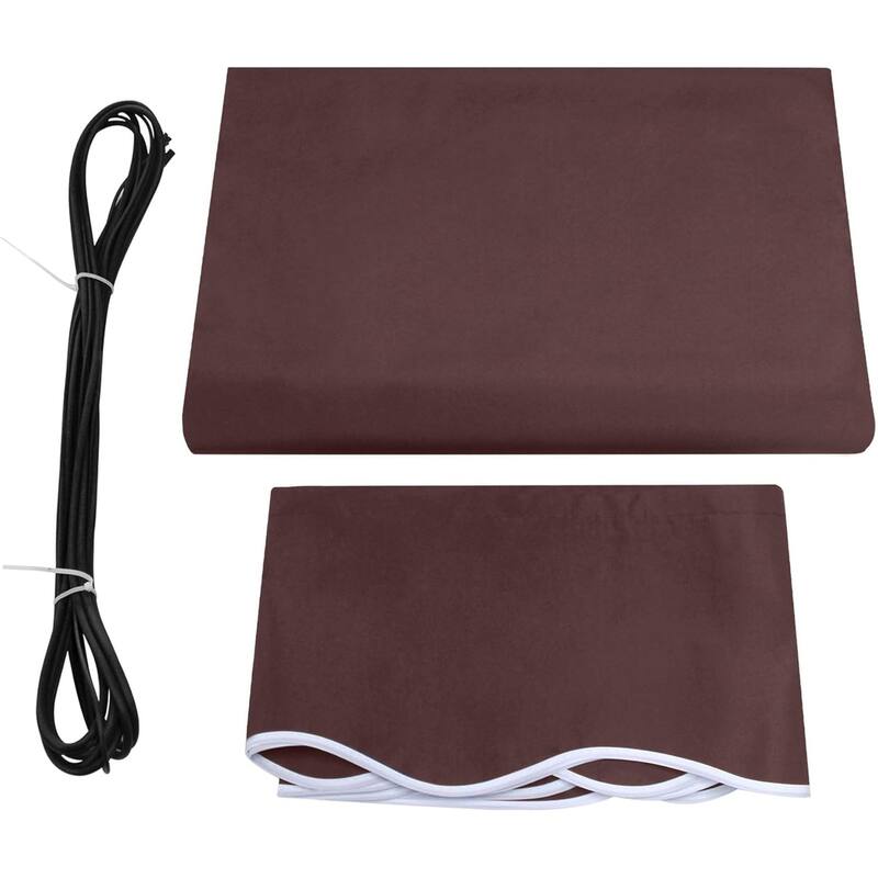 Patio Awning 13x8 Feet Fabric Replacement Sunshade Canopy