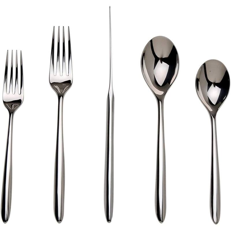 Nambe Dune 5 Piece Place Setting - 5 piece - Silver