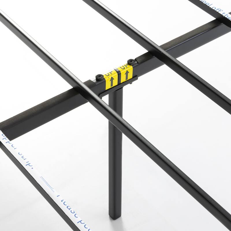 Metal 14-inch Platform Bed Frame By Crown Comfort