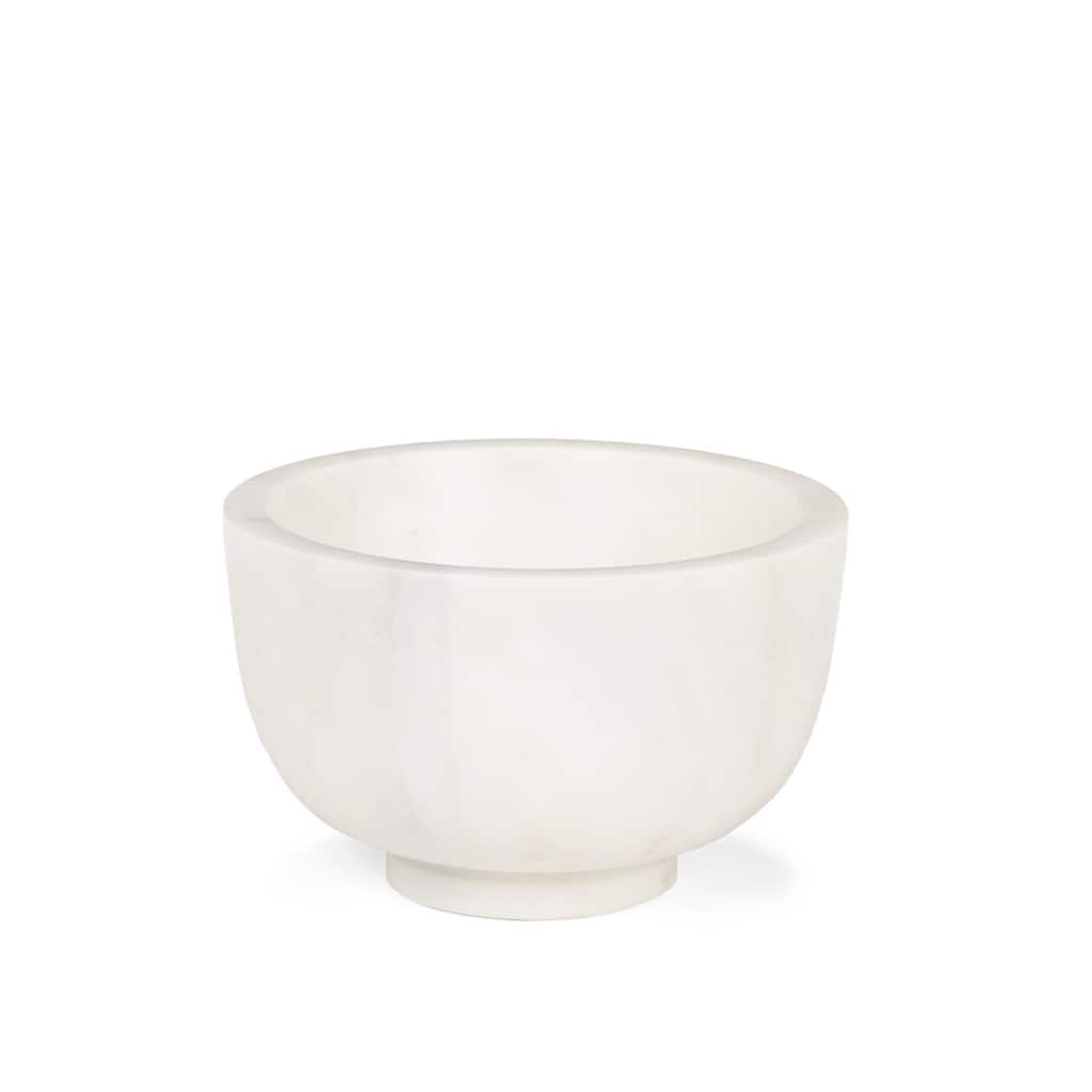 Katora Quality Marble Bowl Small - 6.5L x 6.5W x 4.0H