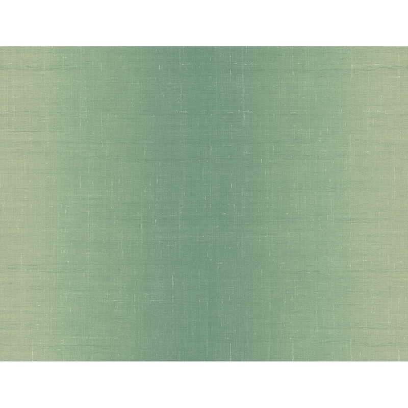 Seabrook Designs Marla Ombre Stripe Unpasted Wallpaper - 27 ft. W x 27 ft. L - Metallic Sea Green