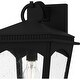 preview thumbnail 4 of 3, Earth Black Outdoor Wall Lantern from the Huck Collection