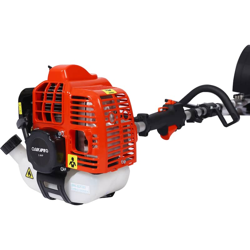 Gasoline Power Sweeper,52CC 2-Stroke Handheld Sweeping Broom,Snow,Lawn