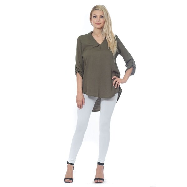 gauze tunic plus size