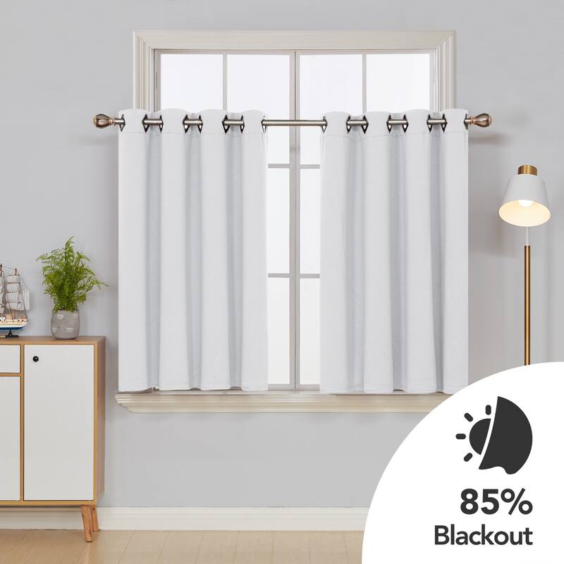 Deconovo Square Grommet Curtain Panel Pair(2 Panel)