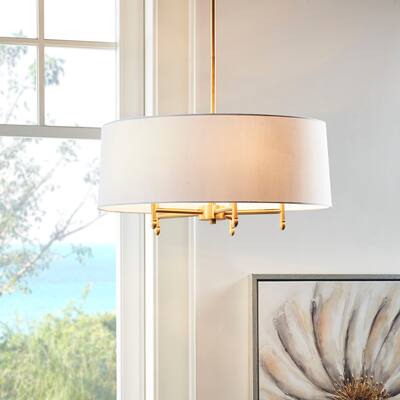 Hampton Hill Presidio 5-Light Drum Shade Chandelier