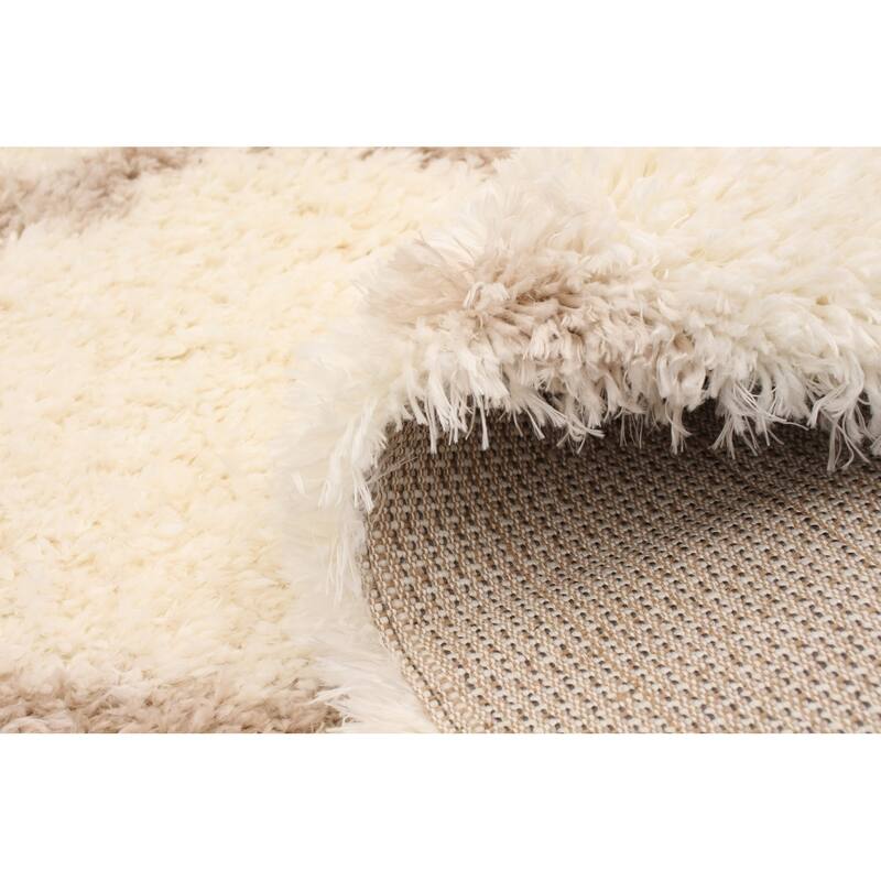 ECARPETGALLERY Agadir Trellis Moroccan Shag Rug