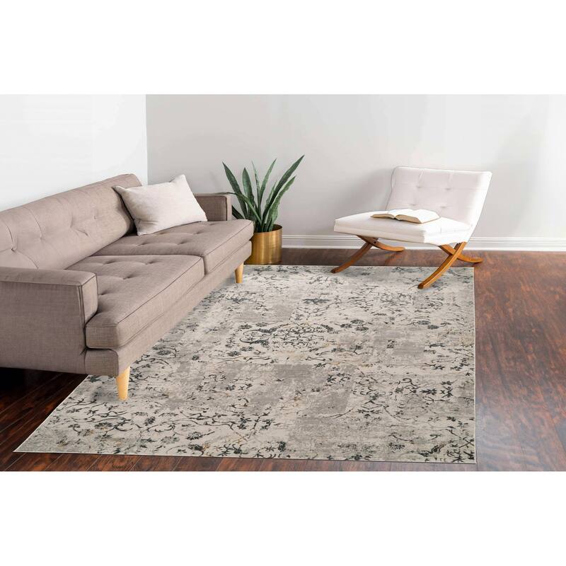 Dynamic Rugs Quartz Traditional Area Rug