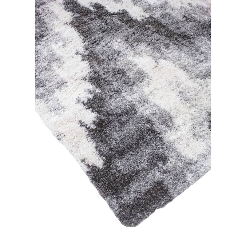 Noori Rug Lux Emma Casual Ikat Pattern 2-inch Thick Shag Rug