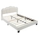 preview thumbnail 30 of 48, Upholstered bed with LED lights