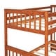preview thumbnail 38 of 54, Space-Saving Twin Over Full Bunk Bed with Drawers, Solid Wood Frame with Guardrails and Ladder, Detachable into 2 Platform Beds