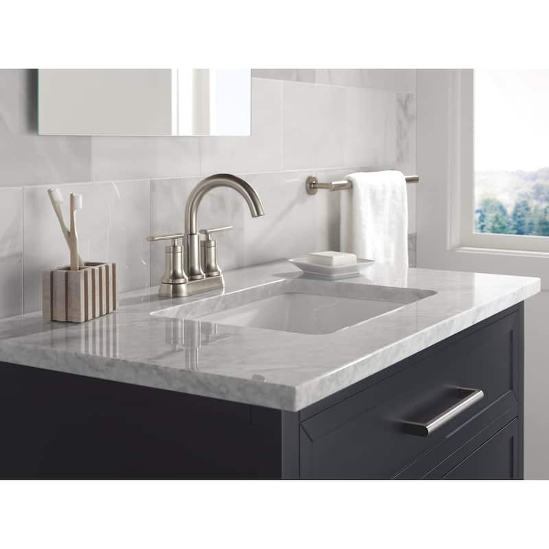 Delta 25442-MPU-DST Altado 1.2 GPM Centerset Bathroom Faucet with Push