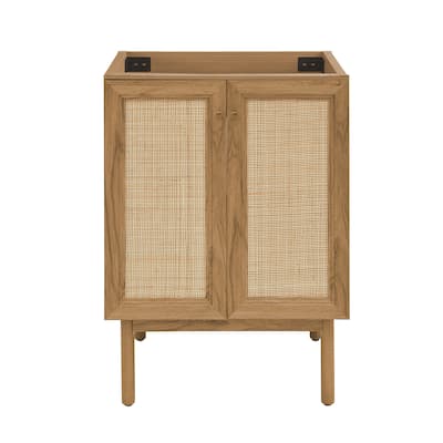 Swiss Madison Chaux 24" Freestanding Bathroom Vanity Cabinet without Top in Golden Oak