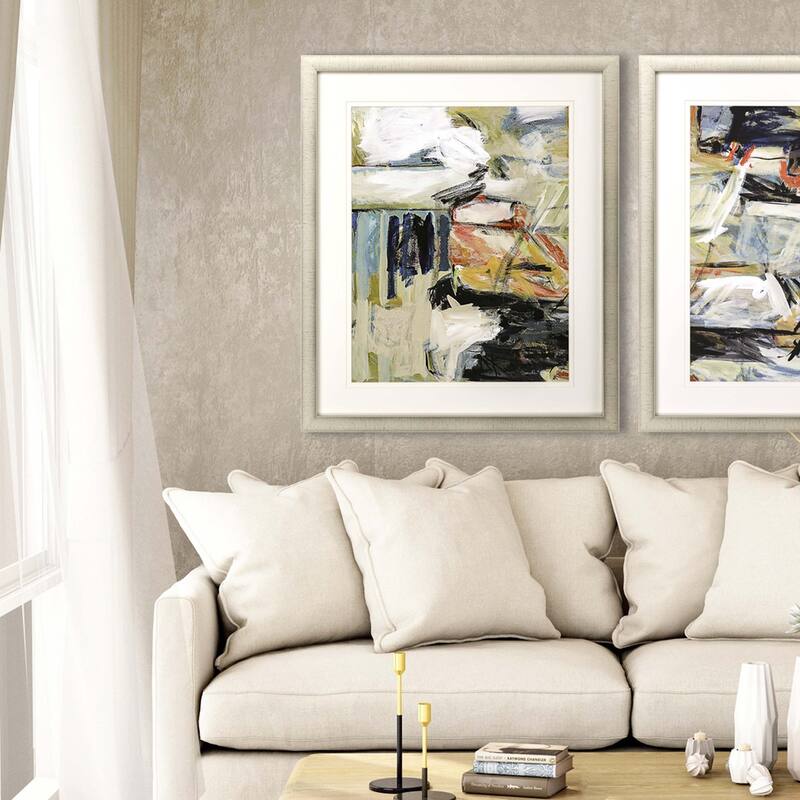 Mainstream I Framed Art Exclusive Giclee Under Glass - Multi-Color