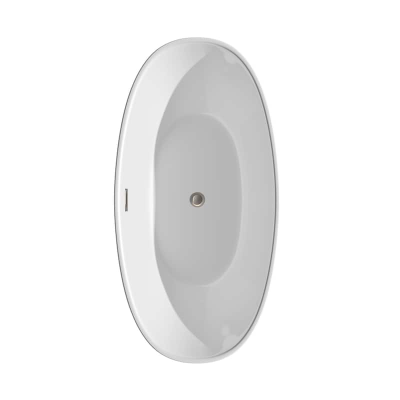 Wyndham Collection WCBTE652060 Dorrit 60" Free Standing Acrylic