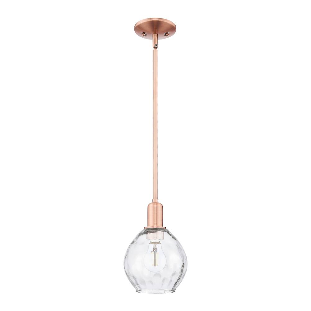 Innovations Lighting Endless Possibilities Arcadia - Waverly - 1 Light 6" Stem Hung Mini Pendant