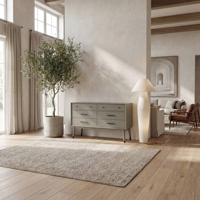 SAFAVIEH Couture Zack 6-Drawer Wood Dresser