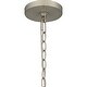 preview thumbnail 8 of 7, Laughlin 1-Light Brushed Nickel Mini Pendant - Brushed Nickel