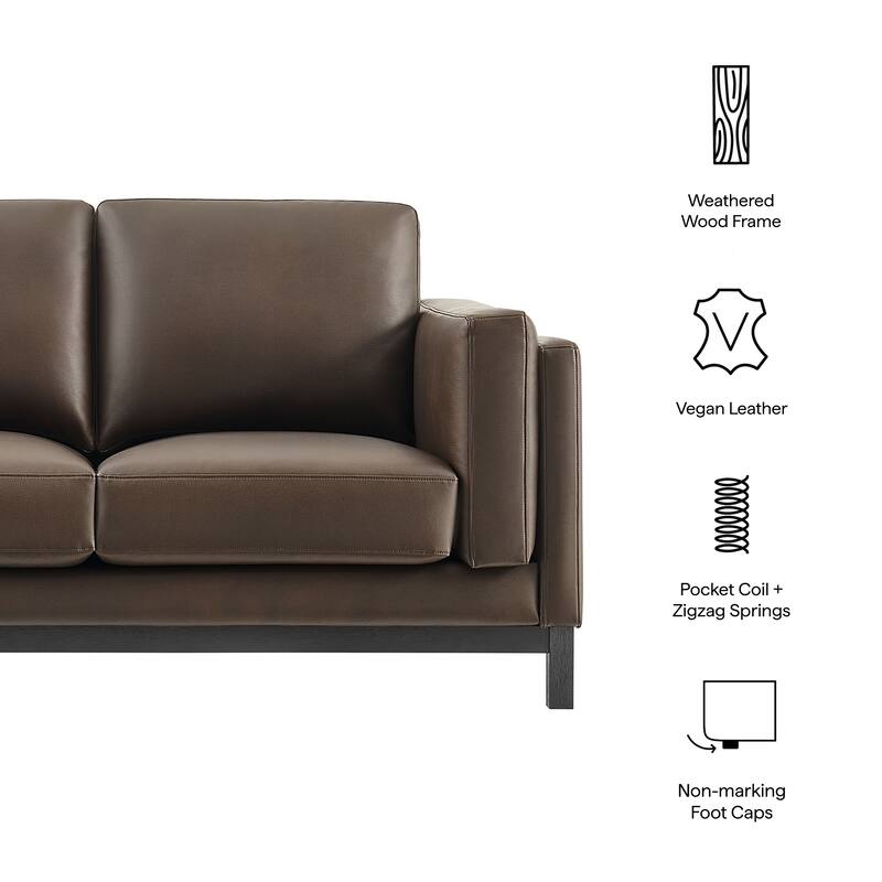 Roscoe 63 inch Upholstered Loveseat