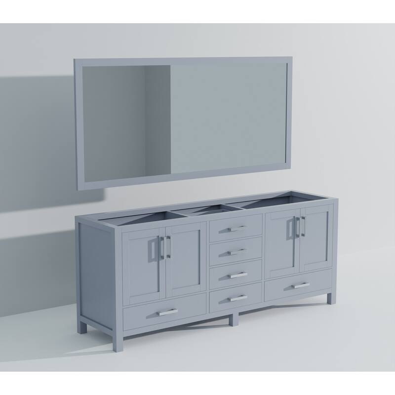 Jacques Bath Vanity No Top and Mirror