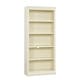 preview thumbnail 3 of 17, 83.4"H Wood Bookcase, 5-Tier Adjustable Storage Shelves for CDs/Books/Movies, Free-Standing Storage Organizer for Living Room