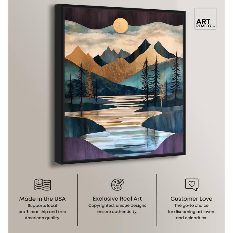 Secrets of the Lake III Canvas by Art Remedy