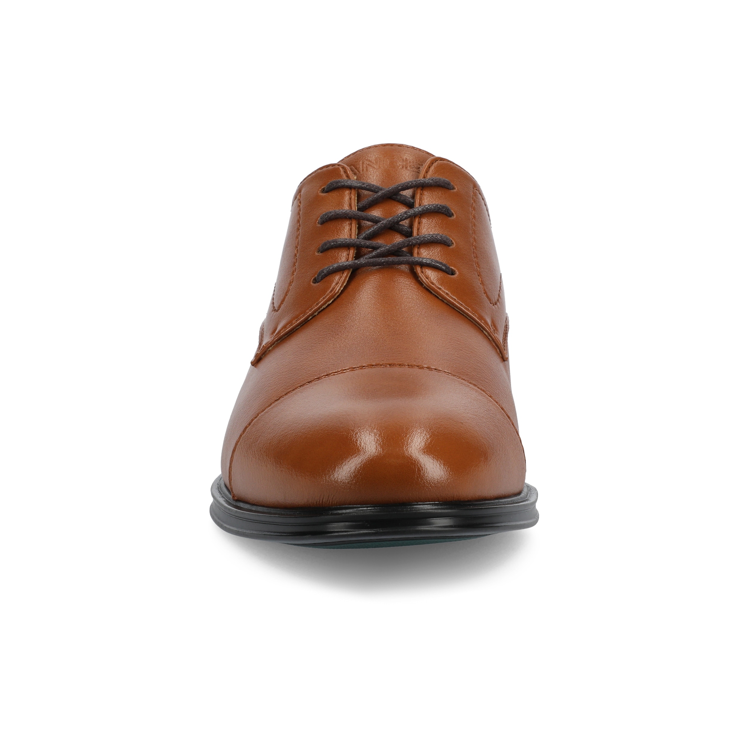 mens wide width dress shoes Men's Black Cap Toe Lace-Up The cushioned insoles are made from soft and resilient cotton HEEZ Men's Dress Shoes Classic