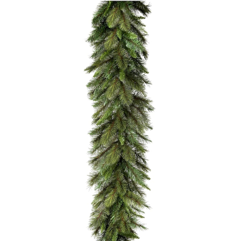 Belgium Garland 14", Roll Of 100ft - Natural Green - 100' x 14"W