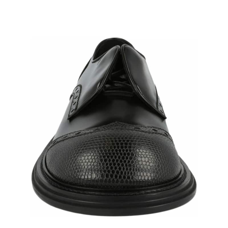 Ferragamo Festo Wing-Tip Leather Oxfords