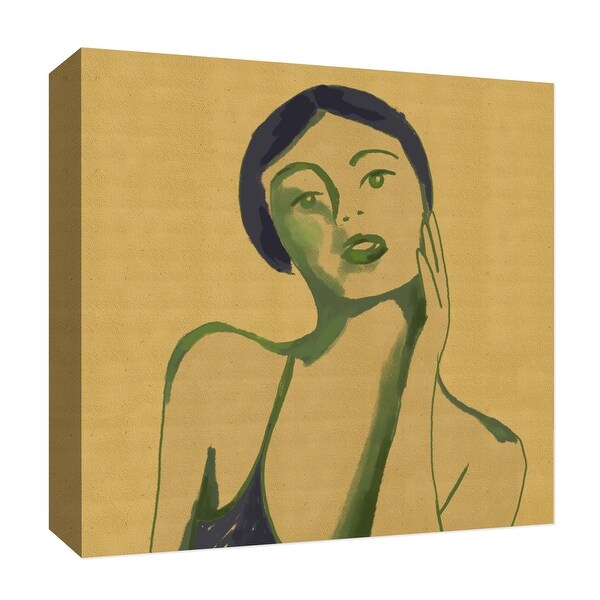 PTM Images 9-126823 PTM Canvas Collection 12" x 12" - "Sepia Woman IV" Giclee Women Art Print on Canvas