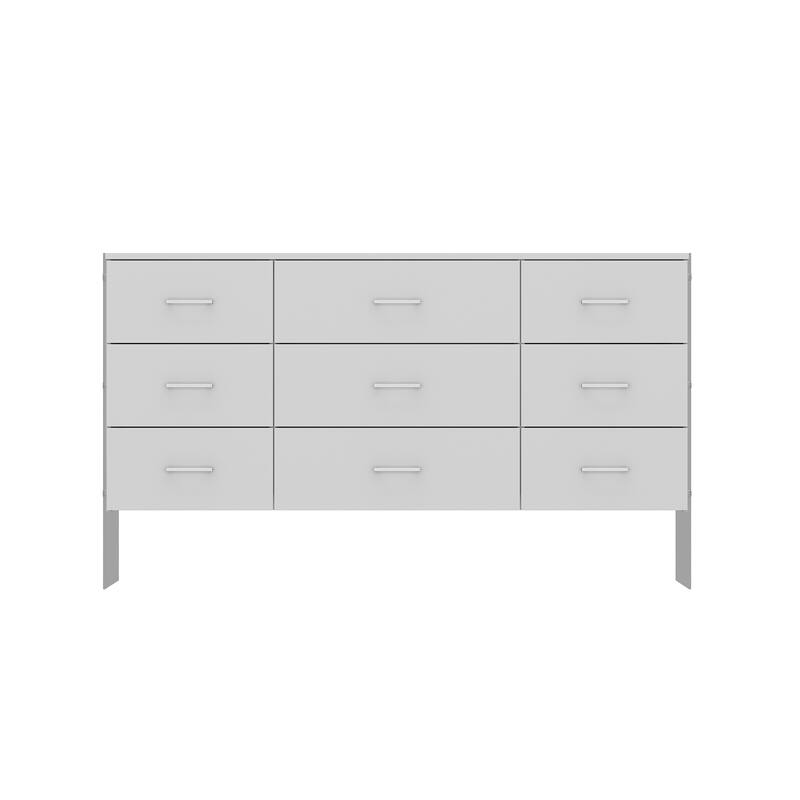 White Storage Office 9-Drawer,File cabinets,Home & office,for Professional Organization