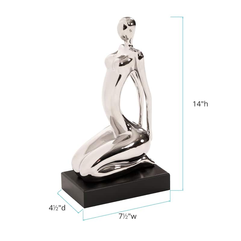 Allan Andrews Ustrasana Variation Posed Yoga Figure