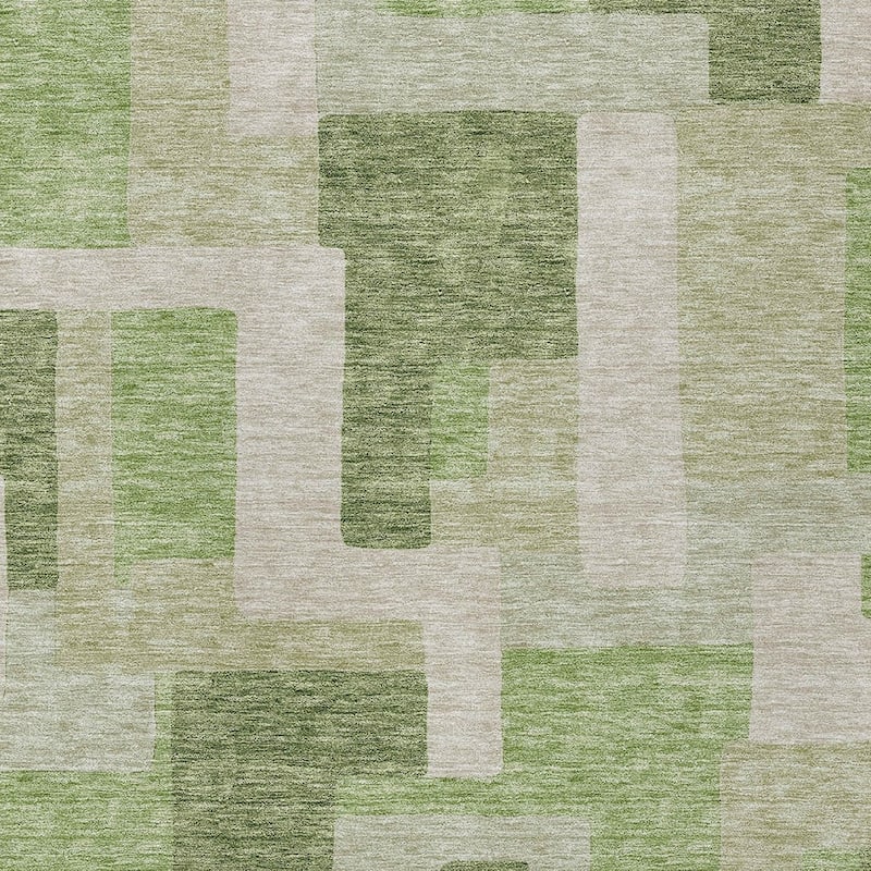 HomeRoots Geometric Transitional Rectangle Outdoor Rug
