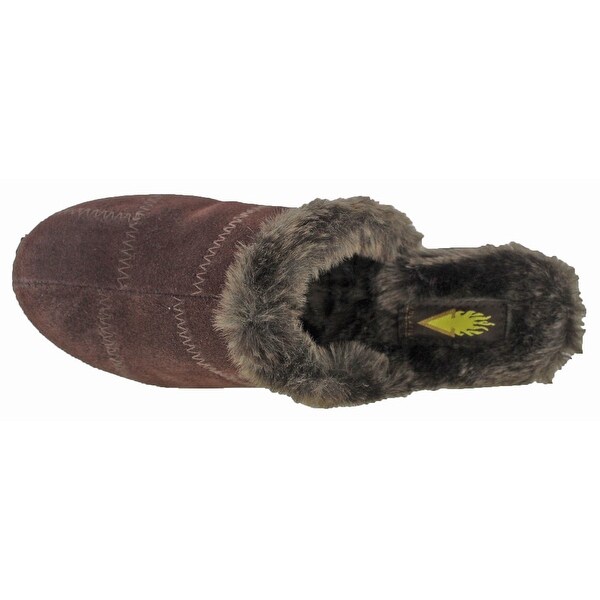 faux fur clogs