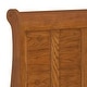 preview thumbnail 15 of 16, Copper Grove Epper Aged Oak Youth Sleigh Bed